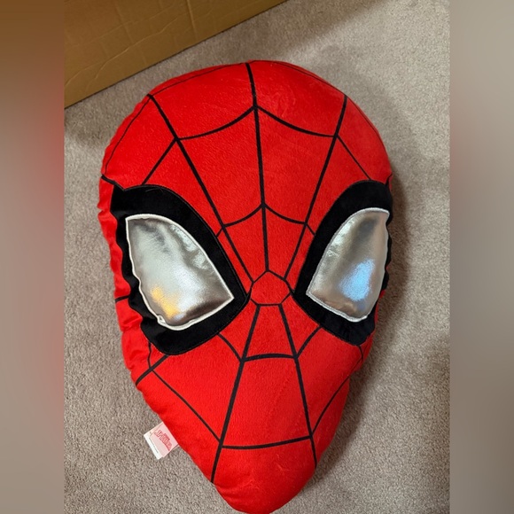 Other - Spider-Man Red and Silver Kids Pillow